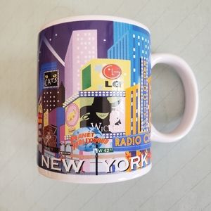 🗽2008 Times Square NYC Coffee Mug